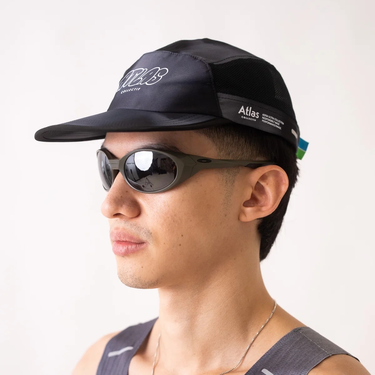AERIA ULTRA RACE CAP GRADIENT BLACK (5)