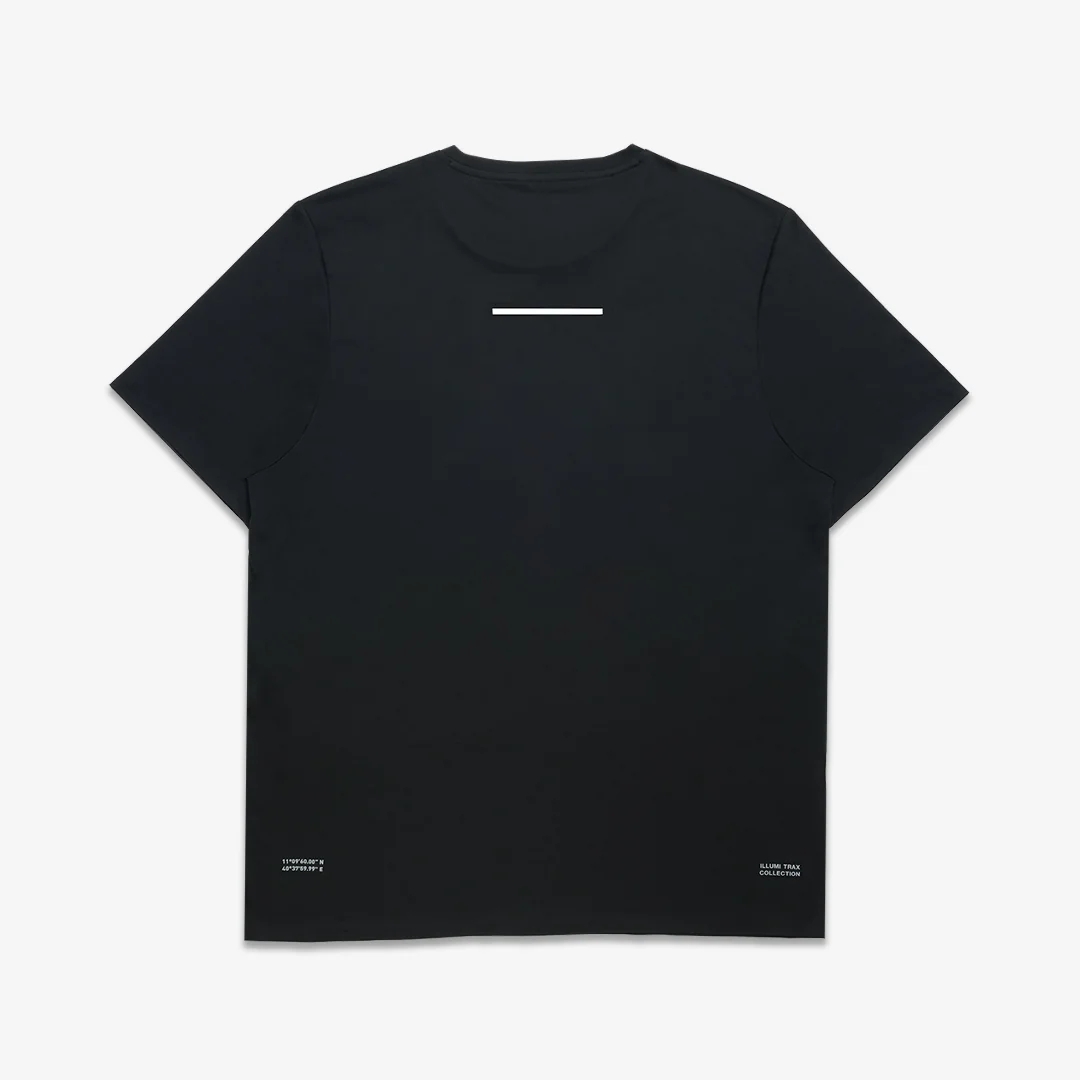 ILLUMI TRAX V2 RUNNING T SHIRT BLACK (2)