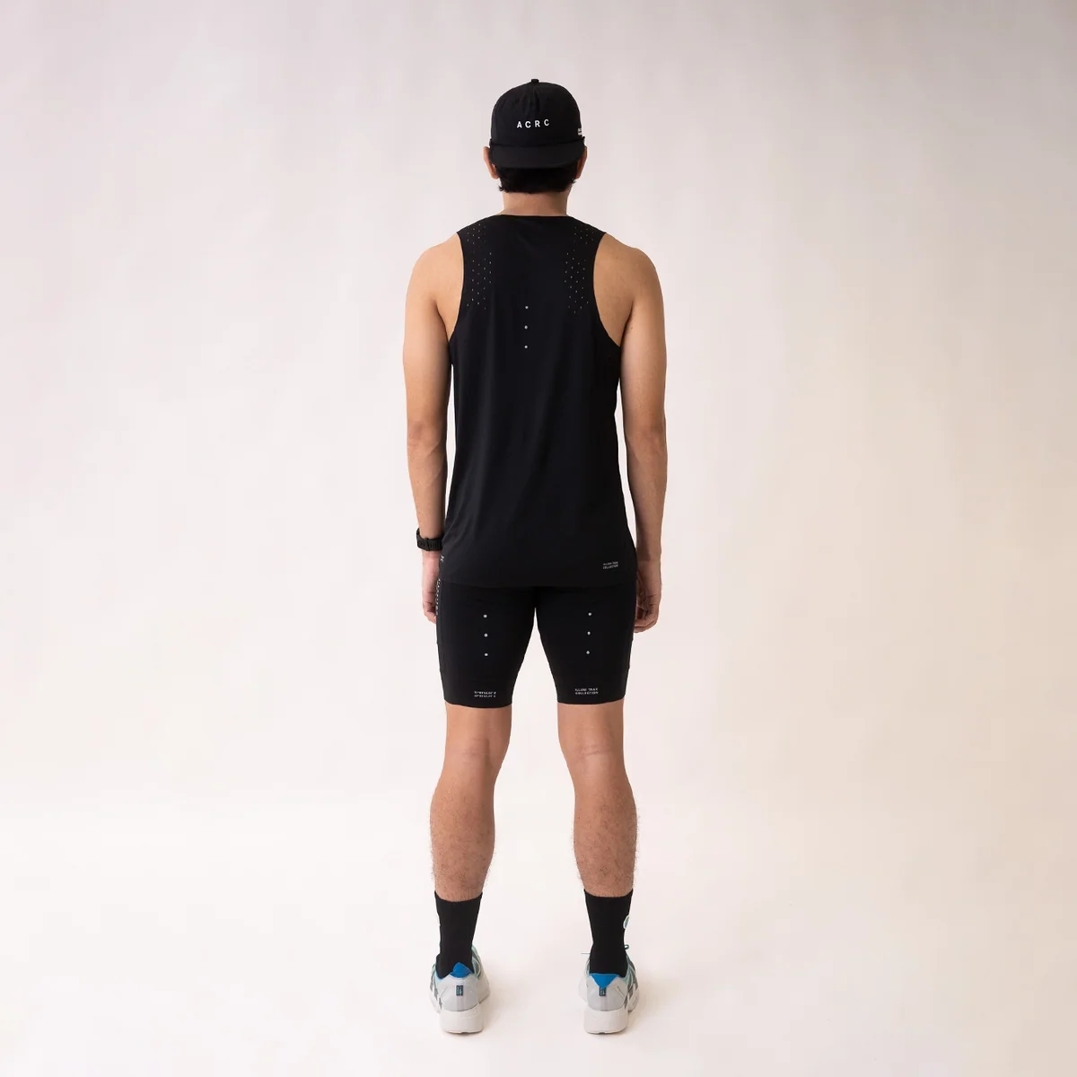 ILLUMI TRAX V2 RUNNING HALF TIGHTS BLACK (6)