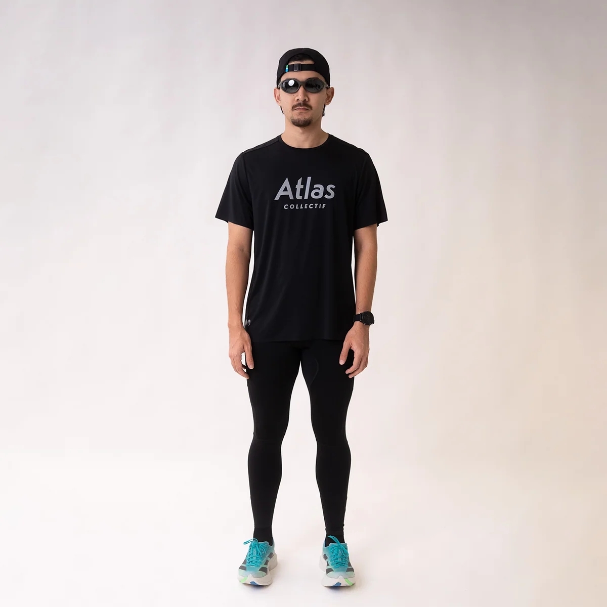ILLUMI TRAX V2 RUNNING FULL TIGHTS BLACK (5)