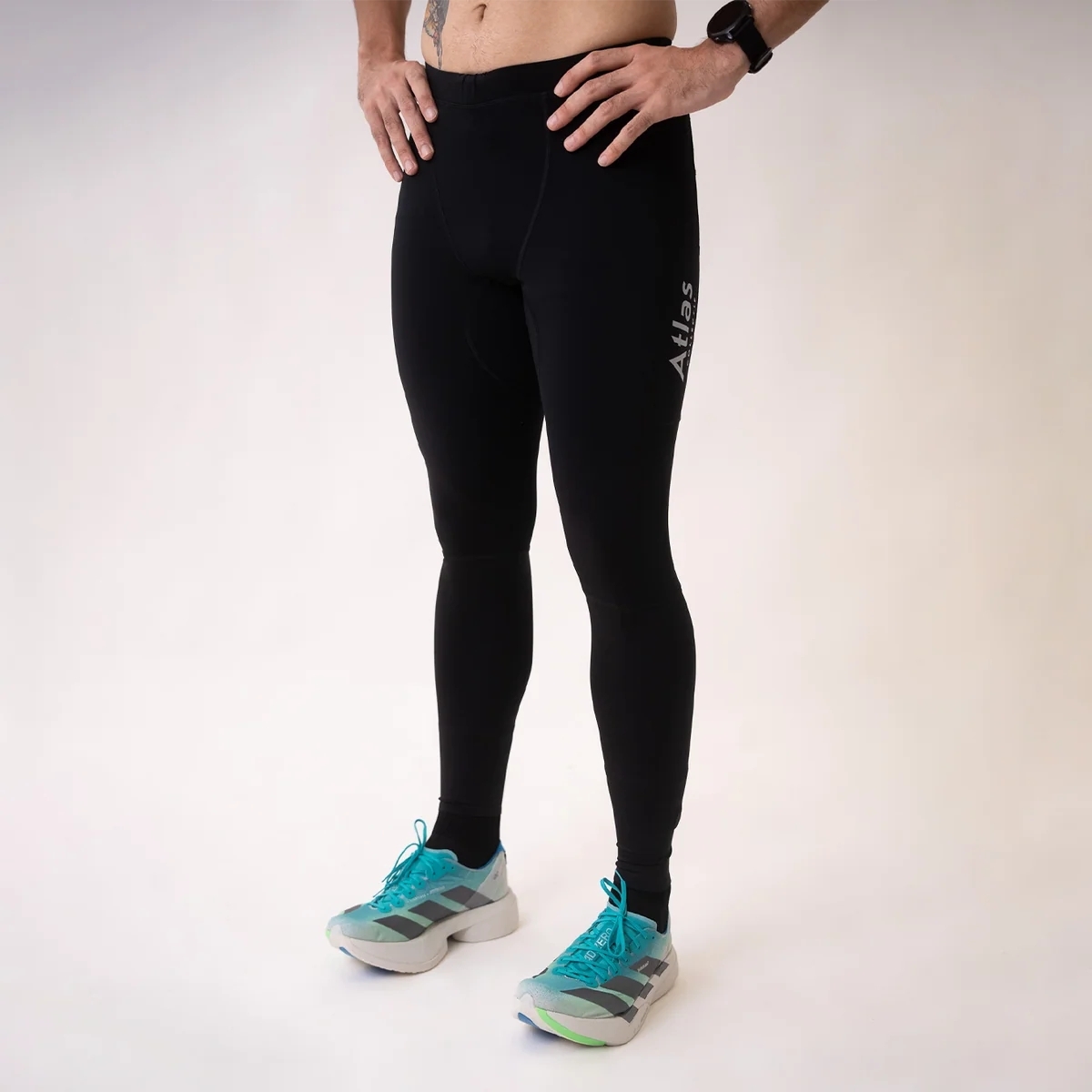 ILLUMI TRAX V2 RUNNING FULL TIGHTS BLACK (9)