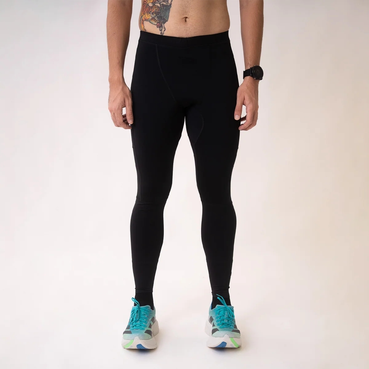 ILLUMI TRAX V2 RUNNING FULL TIGHTS BLACK (8)