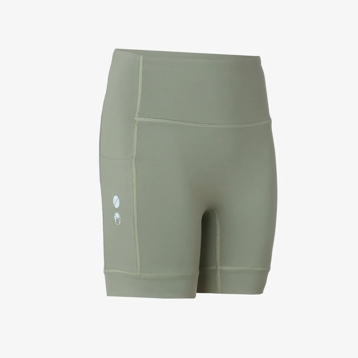 ILLUMI TRAX V2 WMNS RUNNING HALF TIGHTS OLIVE (4)