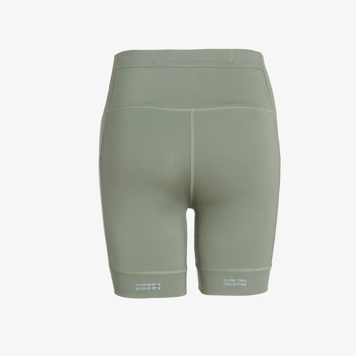 ILLUMI TRAX V2 WMNS RUNNING HALF TIGHTS OLIVE (2)