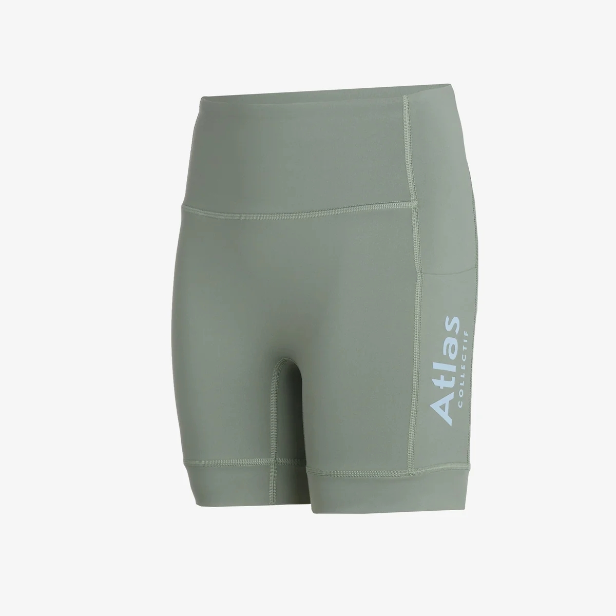ILLUMI TRAX V2 WMNS RUNNING HALF TIGHTS OLIVE (3)