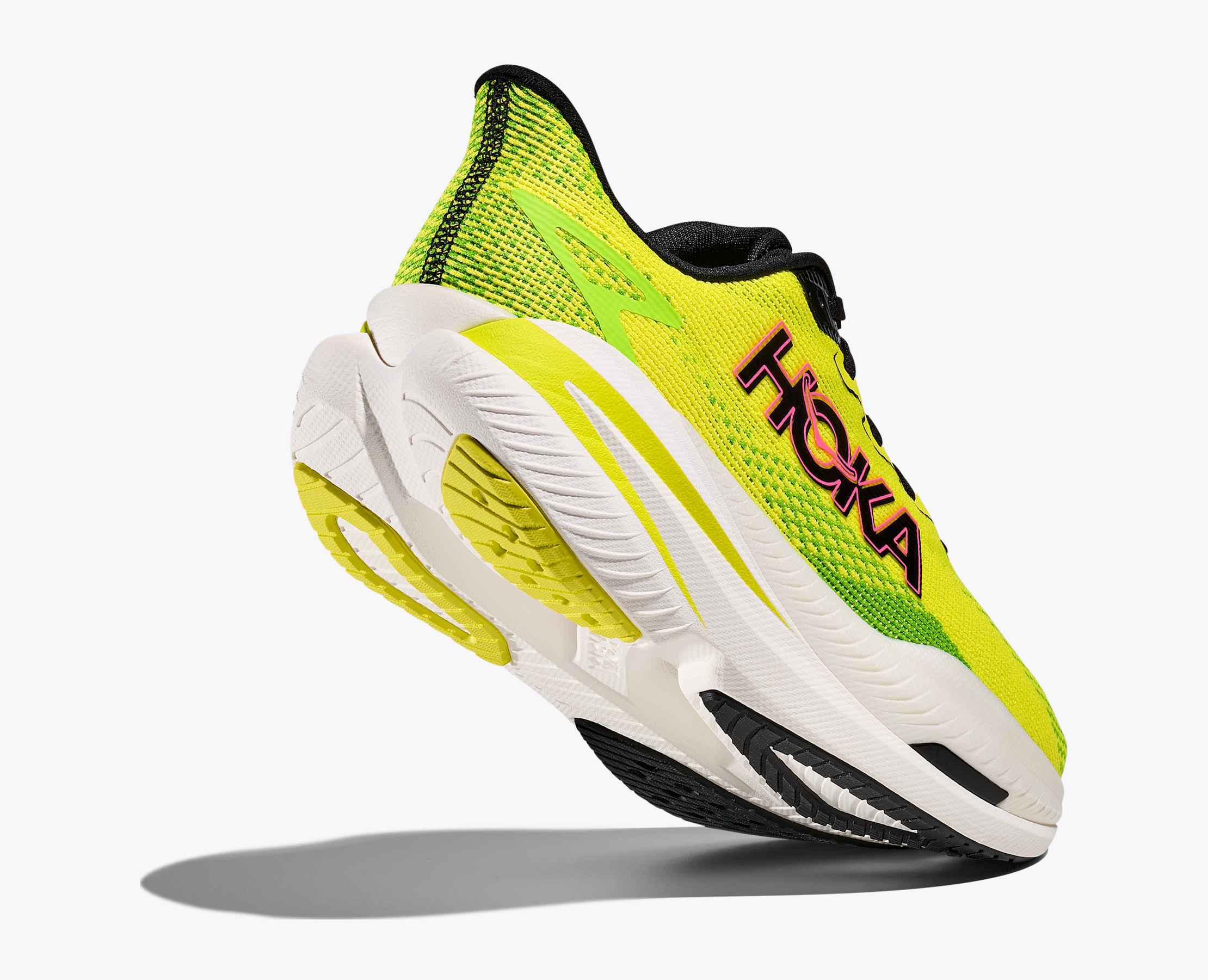 M MACH X 3 NEON HOKA CITRUS NEON LIME   (4)