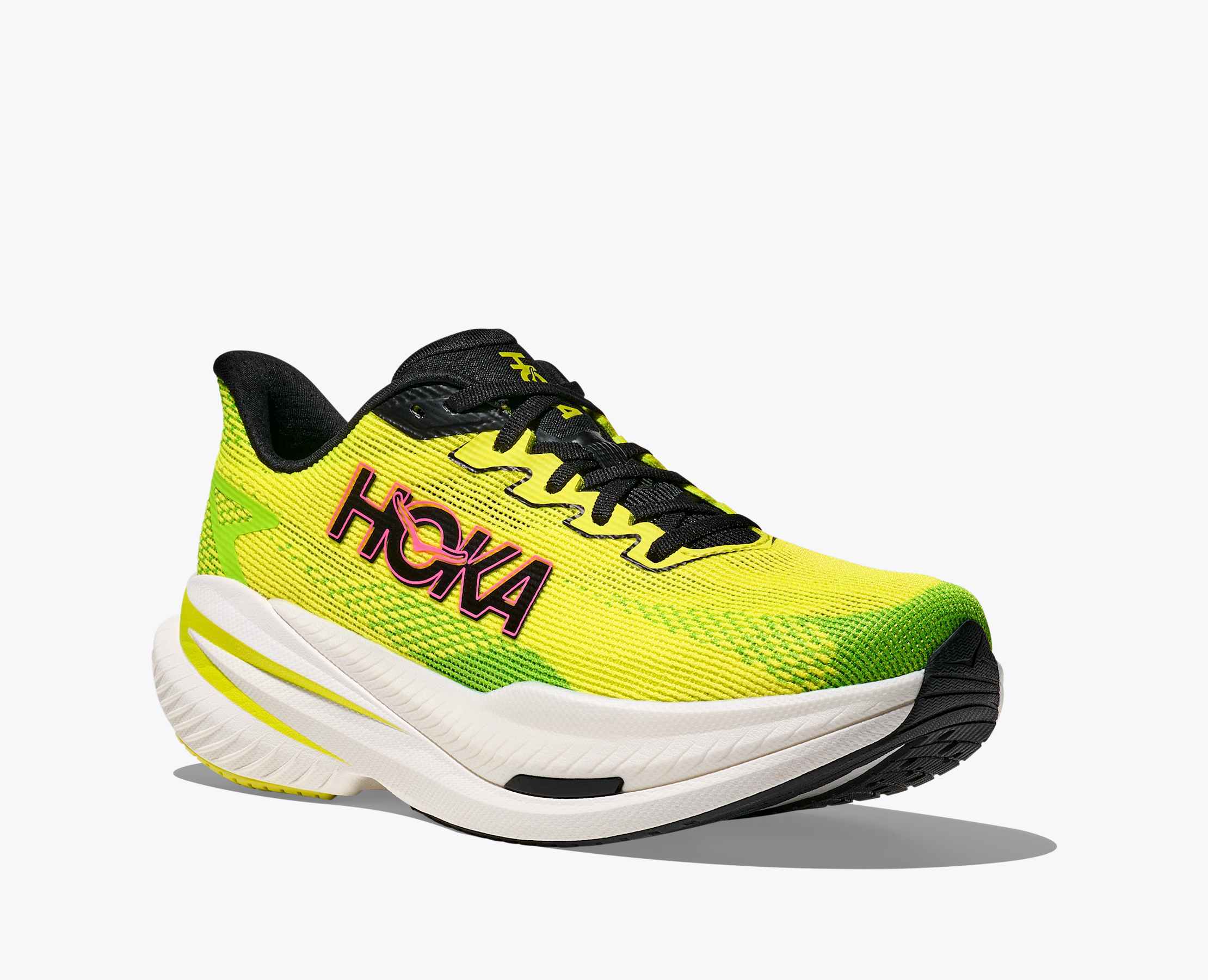 M MACH X 3 NEON HOKA CITRUS NEON LIME   (6)