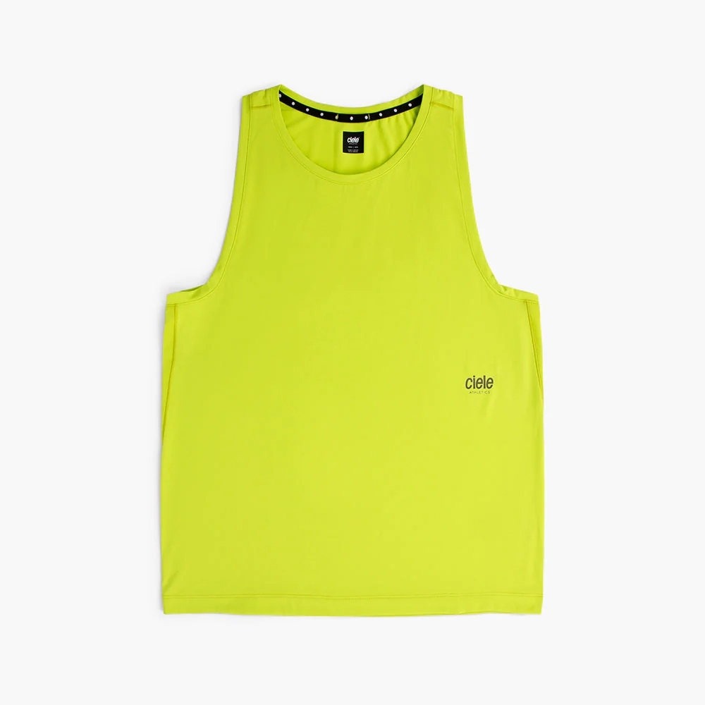 M DLYSinglet - Lime Green (1)