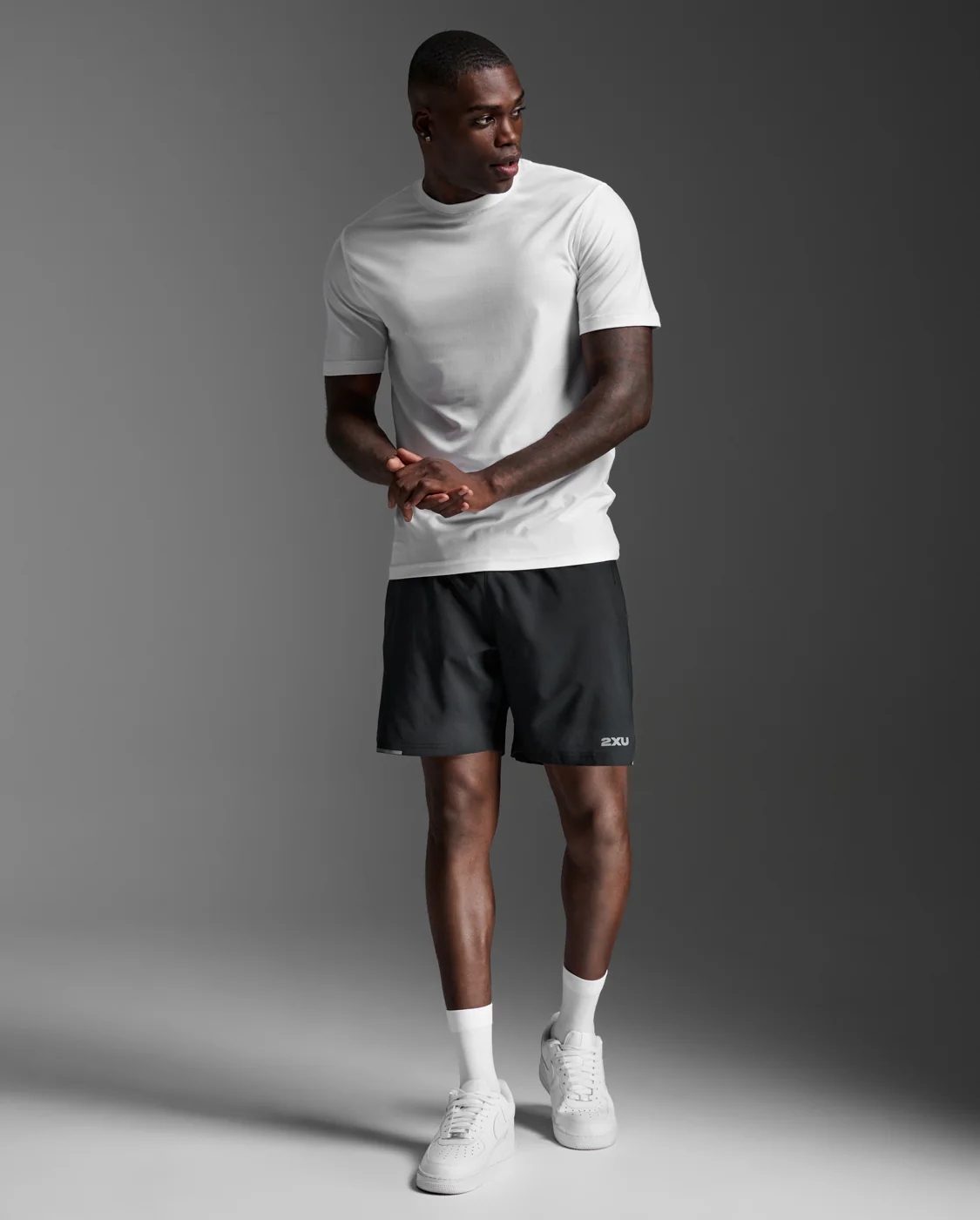 M 2XU SIGNATURE SOFT JERSEY TEE WHITE WHITE (1)
