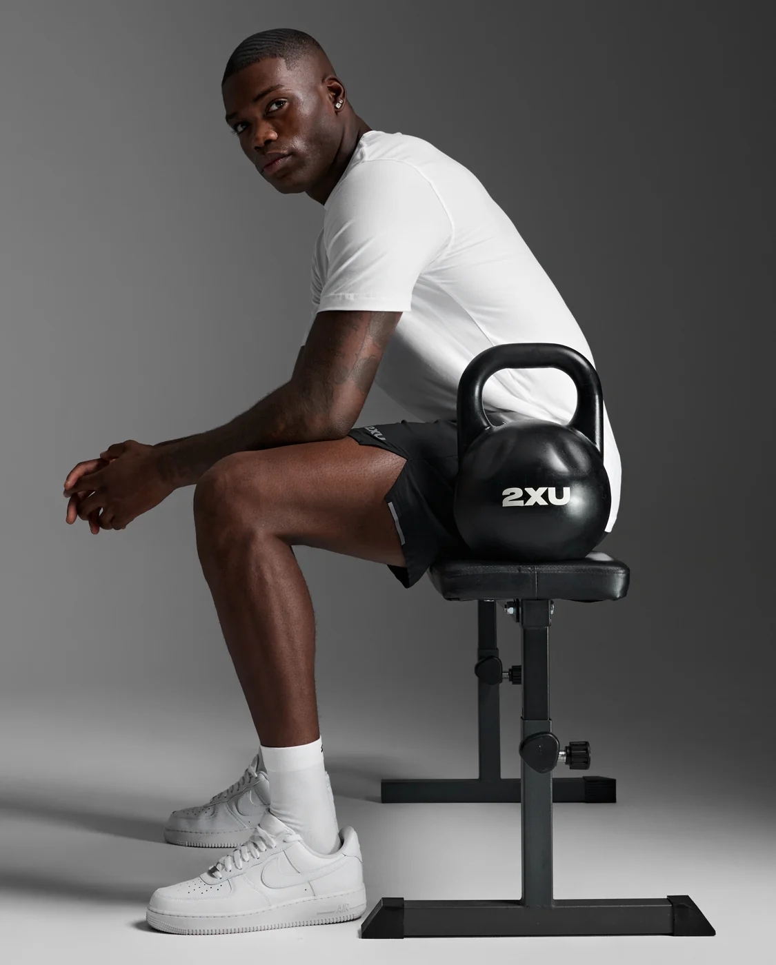 M 2XU SIGNATURE SOFT JERSEY TEE WHITE WHITE (2)