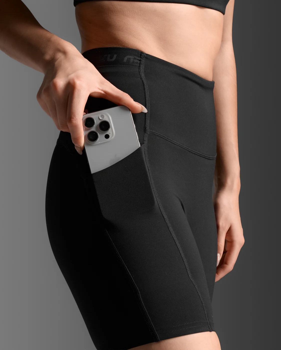 W Form Stash Hi-Rise Bike Shorts BLK BLK 1 (3)