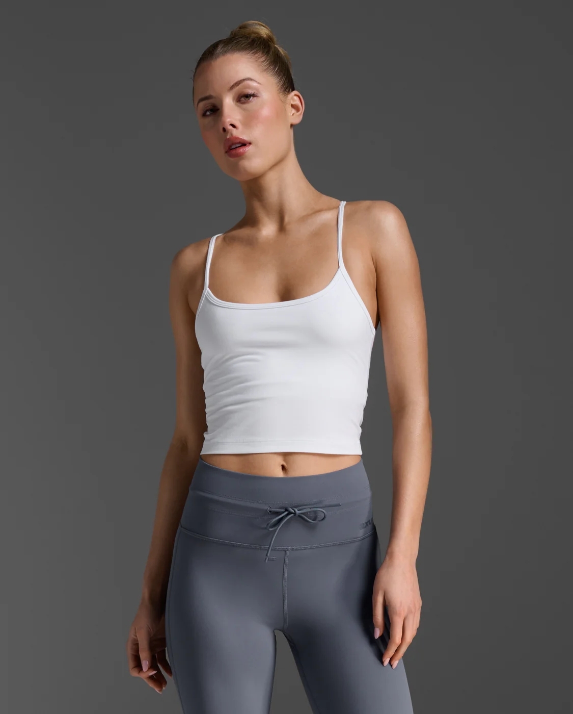 W FLEX CROP TANK WHITE WHITE (1)