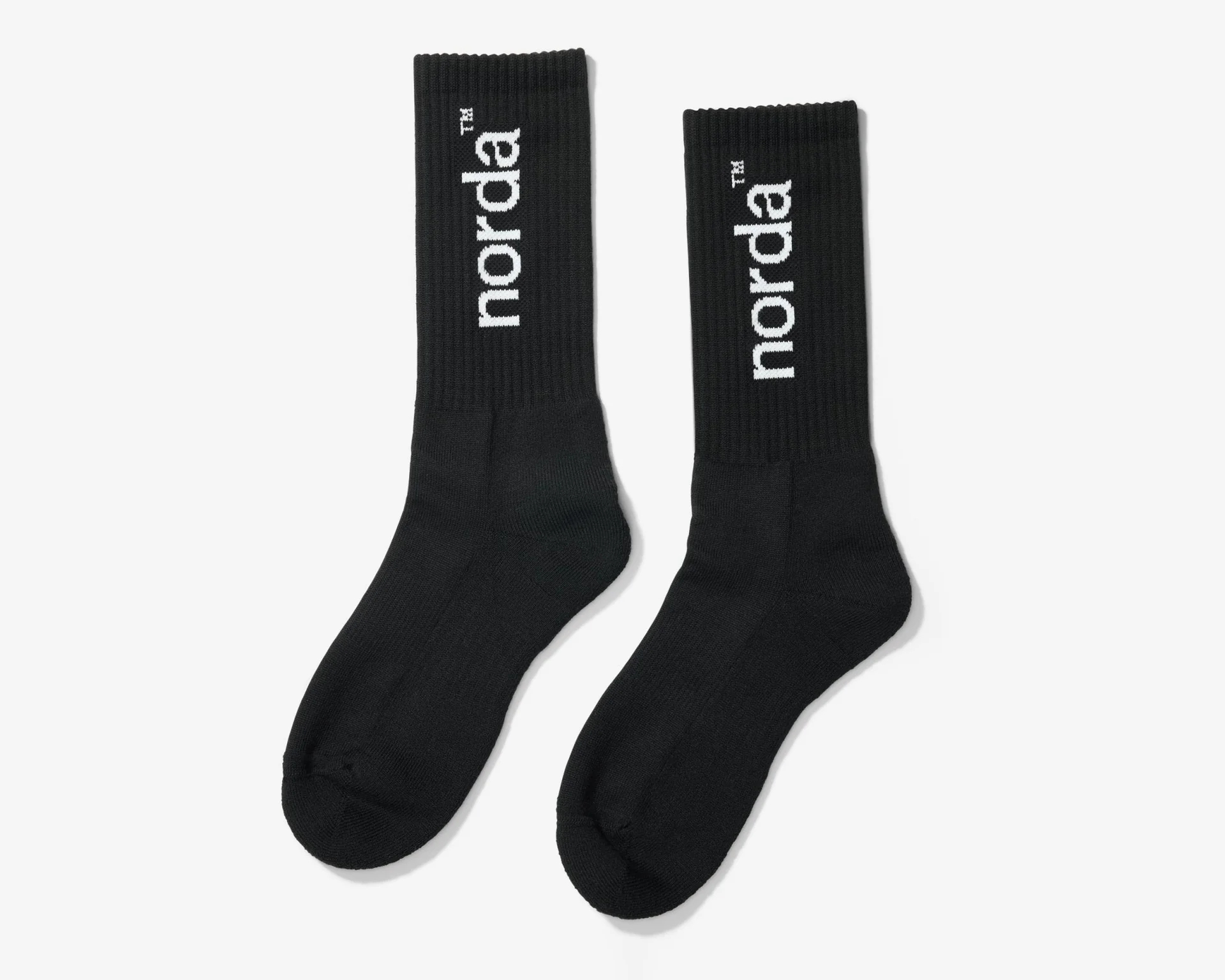 U RETRO SOCK BLACK (1)