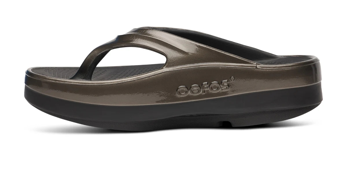 W OOmega OOlala Stacked Sandal - Titanium Mirror (4)