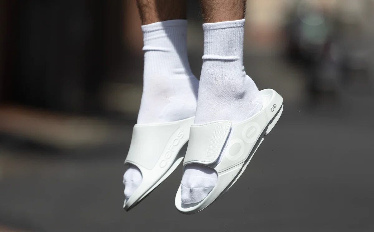 U OOahh Sport Flex Sandal - White (8)