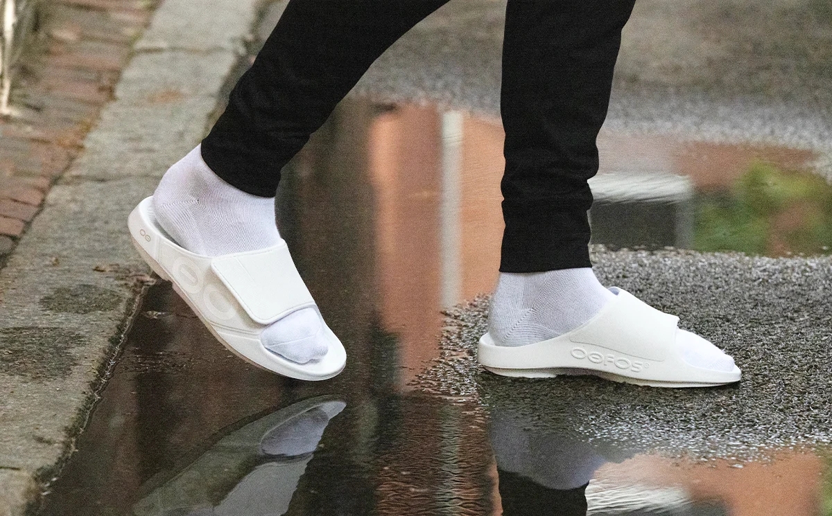 U OOahh Sport Flex Sandal - White (9)