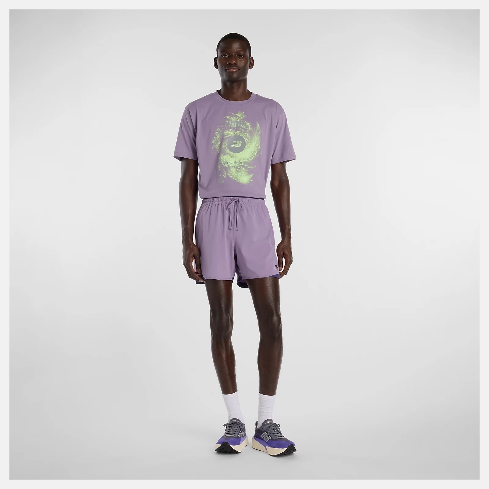 M RC ESSENTIAL SHORT 5IN CANDIED VIOLET SLATE GREY (1)