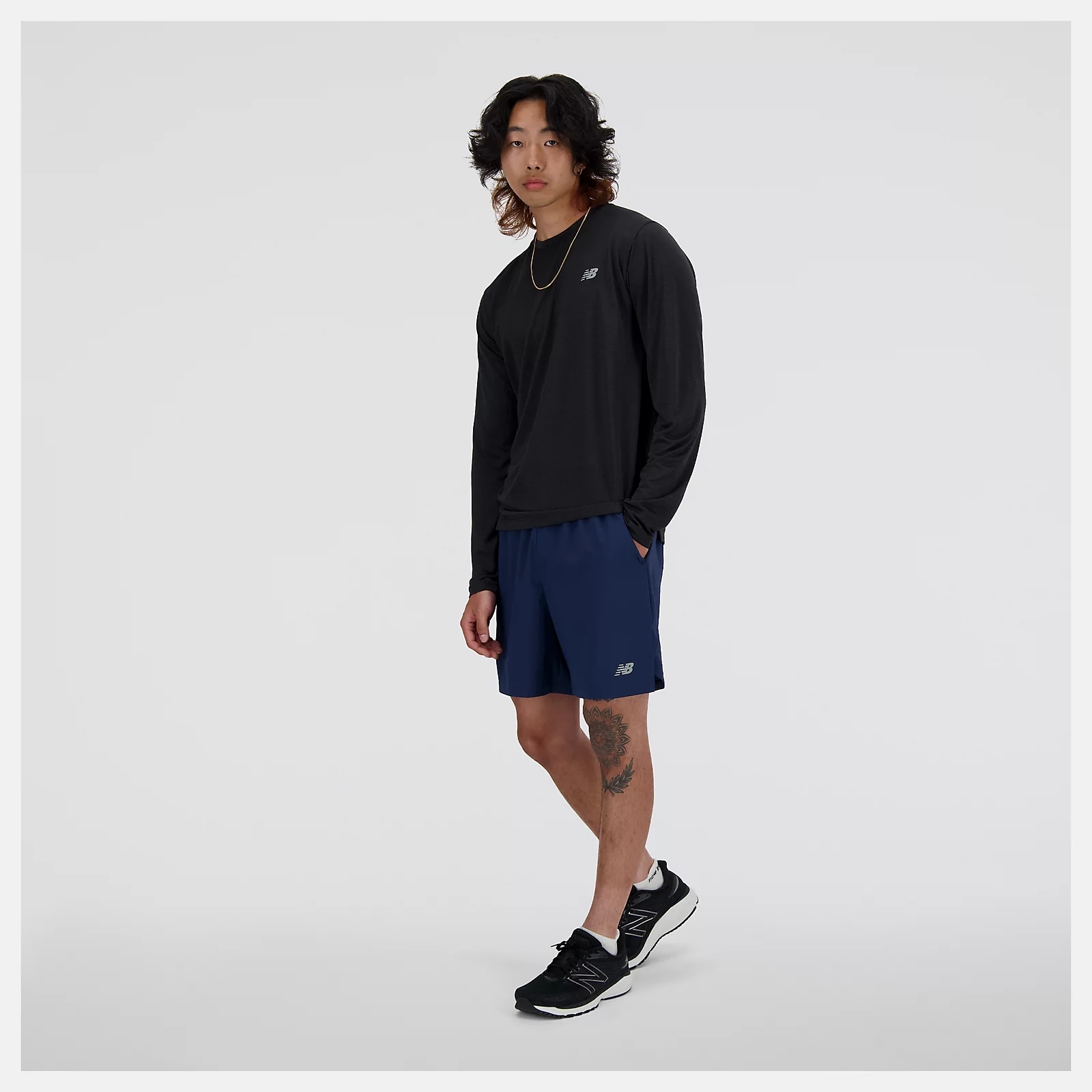 M RC ESSENTIAL LONG SLEEVE BLACK SLATE GREY (5)