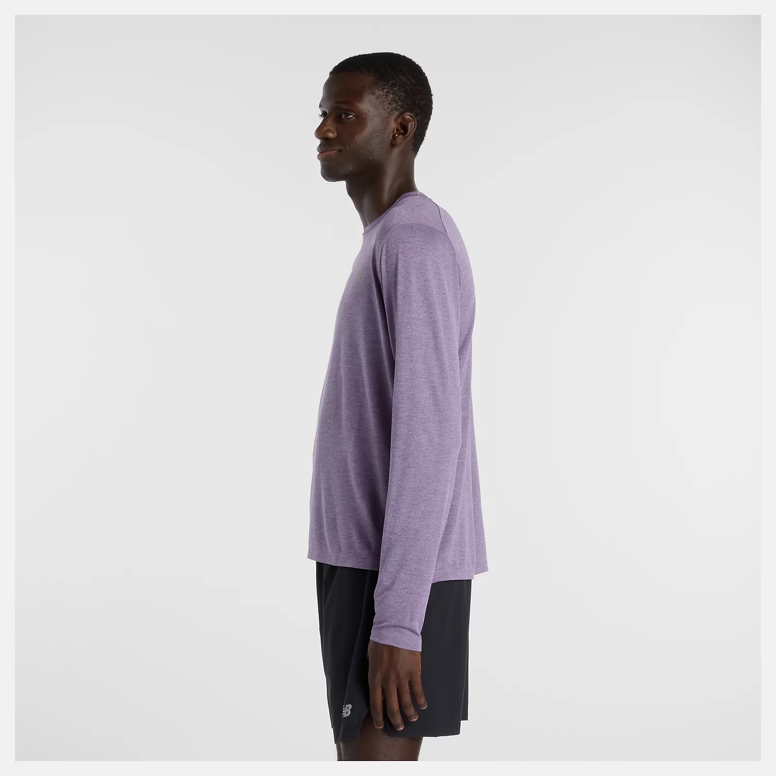 M RC ESSENTIAL LONG SLEEVE CANDIED VIOLET HEATHER SLATE GREY (2)