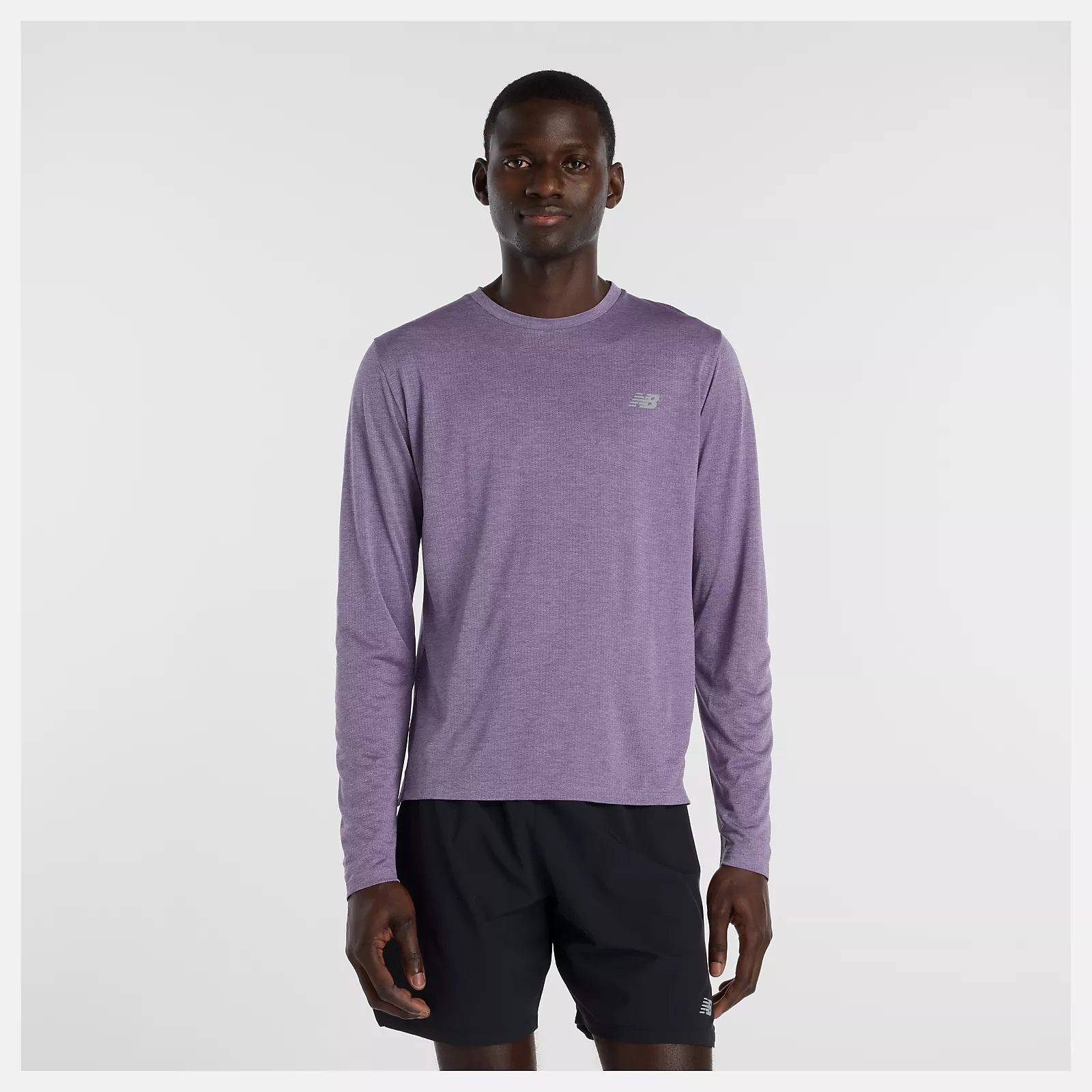 M RC ESSENTIAL LONG SLEEVE CANDIED VIOLET HEATHER SLATE GREY (1)