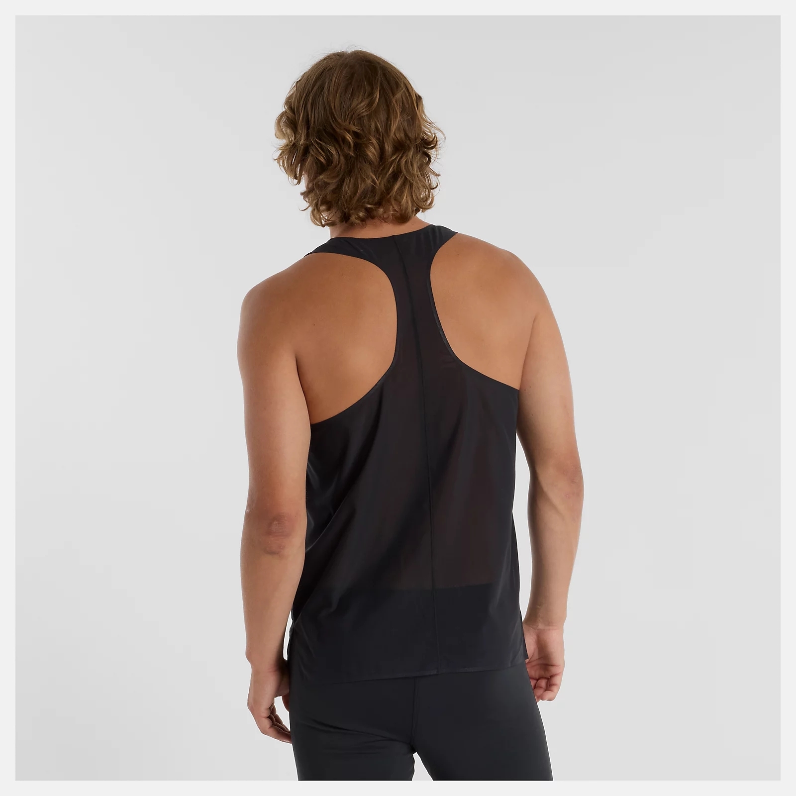 M Race Day Ultra Light Singlet BLACK SLATE GREY (3)