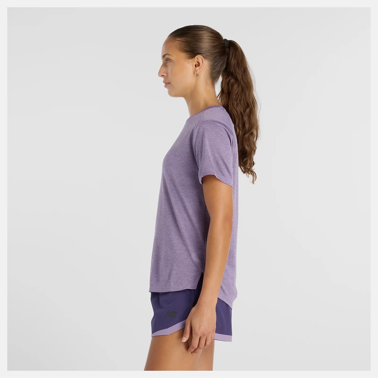 W RC ESSENTIAL T SHIRT CANDIED VIOLET HEATHER (3)
