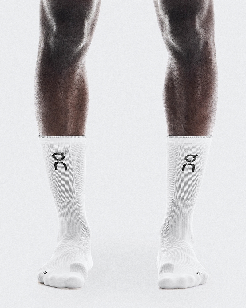 U PERFORMANCE RUN SOCK HIGH WHITE GLACIER (1)