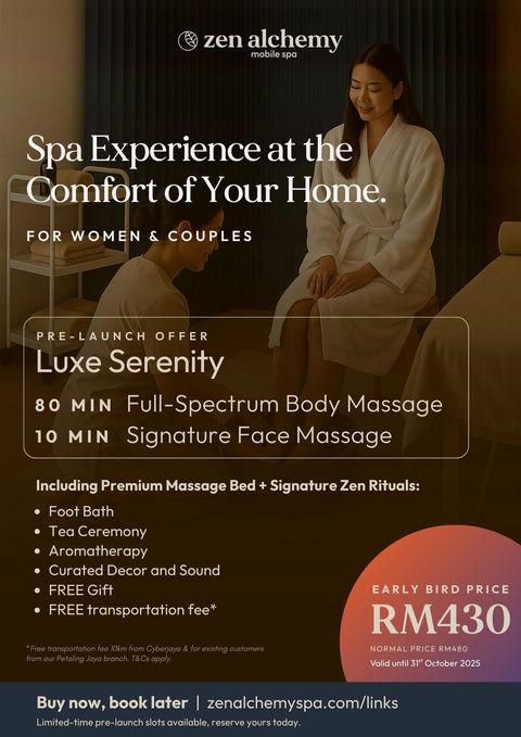 Zen Alchemy Mobile Spa Pricelist