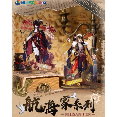 Ready Stock】NIJISANJI EN x BILIBILI Collab Merch Vox Akuma Luca