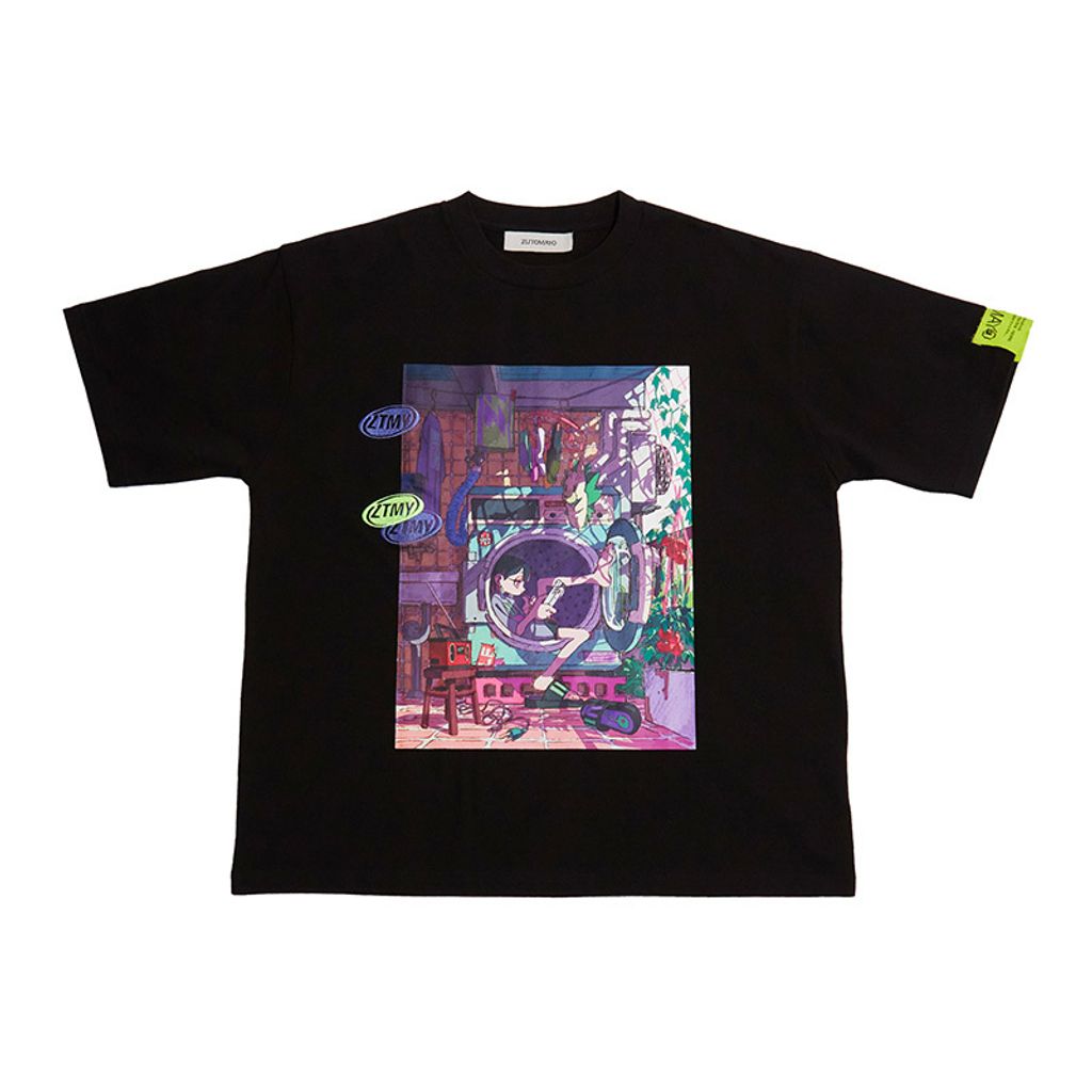 ずとまよ Re:HP TOP Tシャツ 黒 L 現貨| ZUTOMAYO 永遠是深夜有多好。 Re:HP TOP TEE T恤黑色