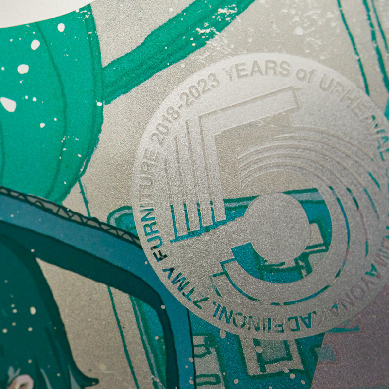 ZUTOMAYO 【プレミアム会員限定】ずとまよ5th メタリックポスター ZUTOMAYO 5th HP TOP Metallic Poster 1 ZUTOMAYO プレミアム会員限定 ポスター