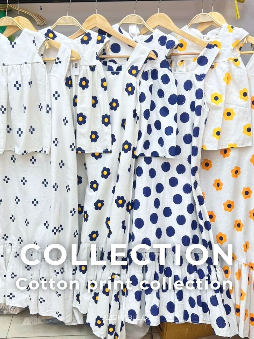 Cotton print collection mom