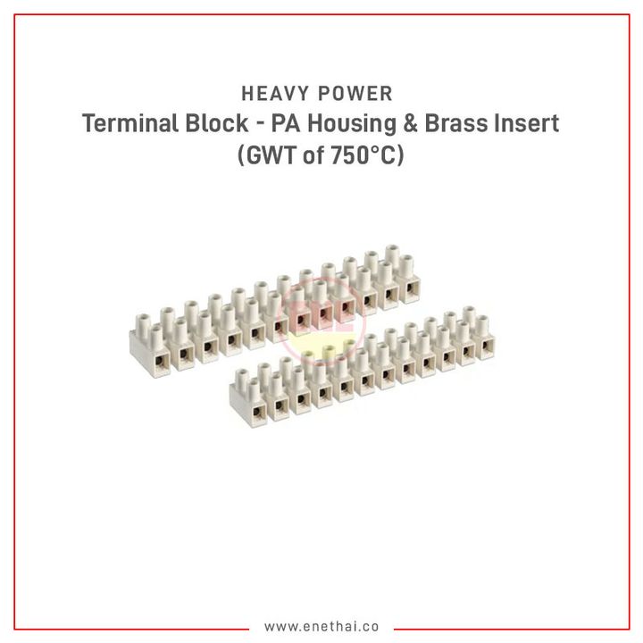 Terminal Block - PA Housing & Brass Insert