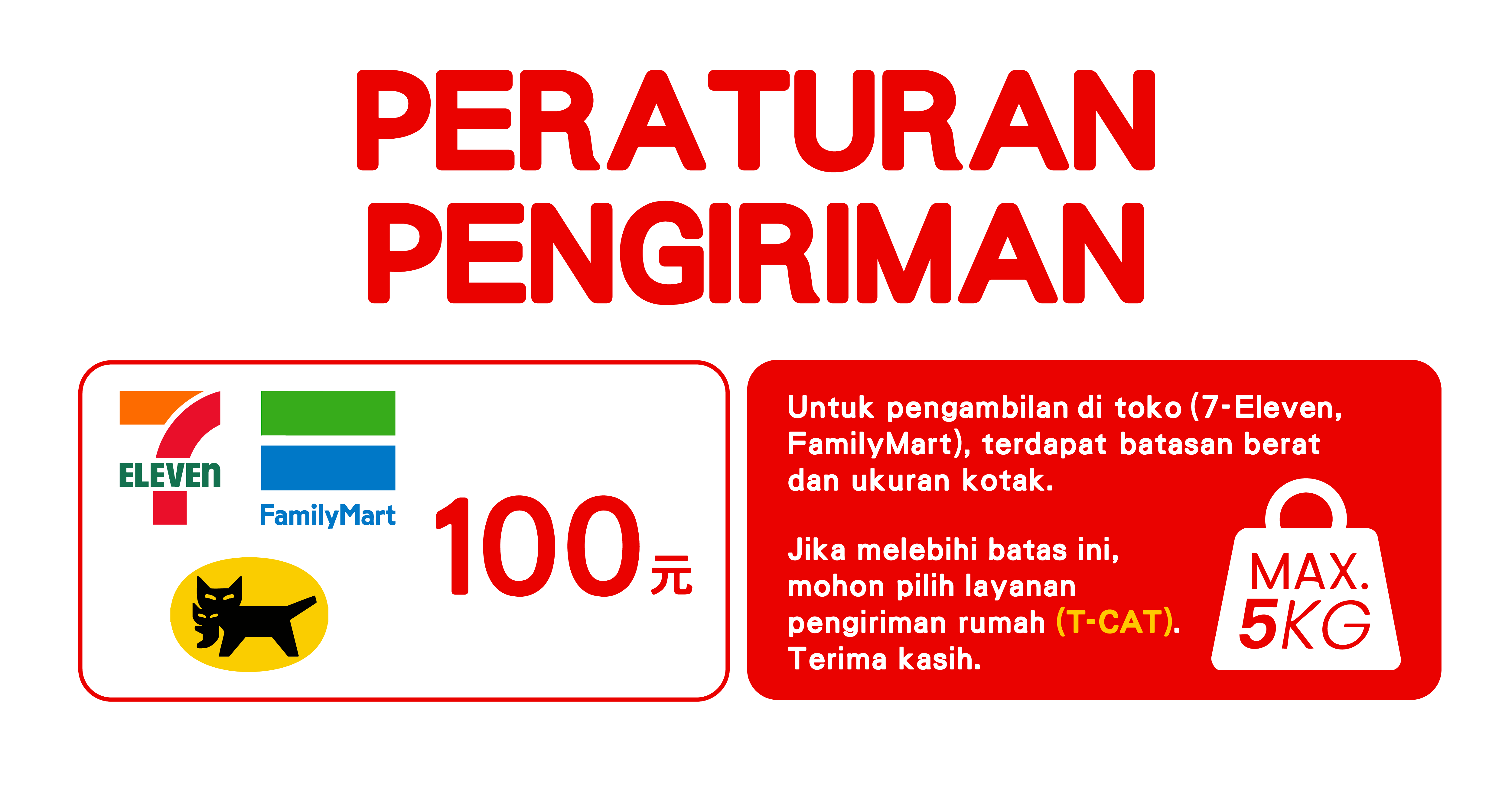 PERATURAN PENGIRIMAN