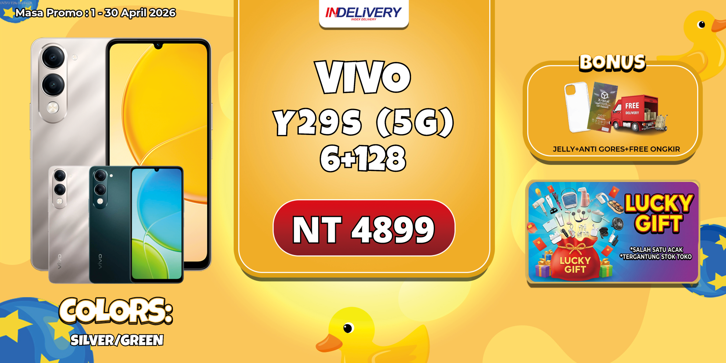 VIVOVIVO Y29s (5G) 6+128