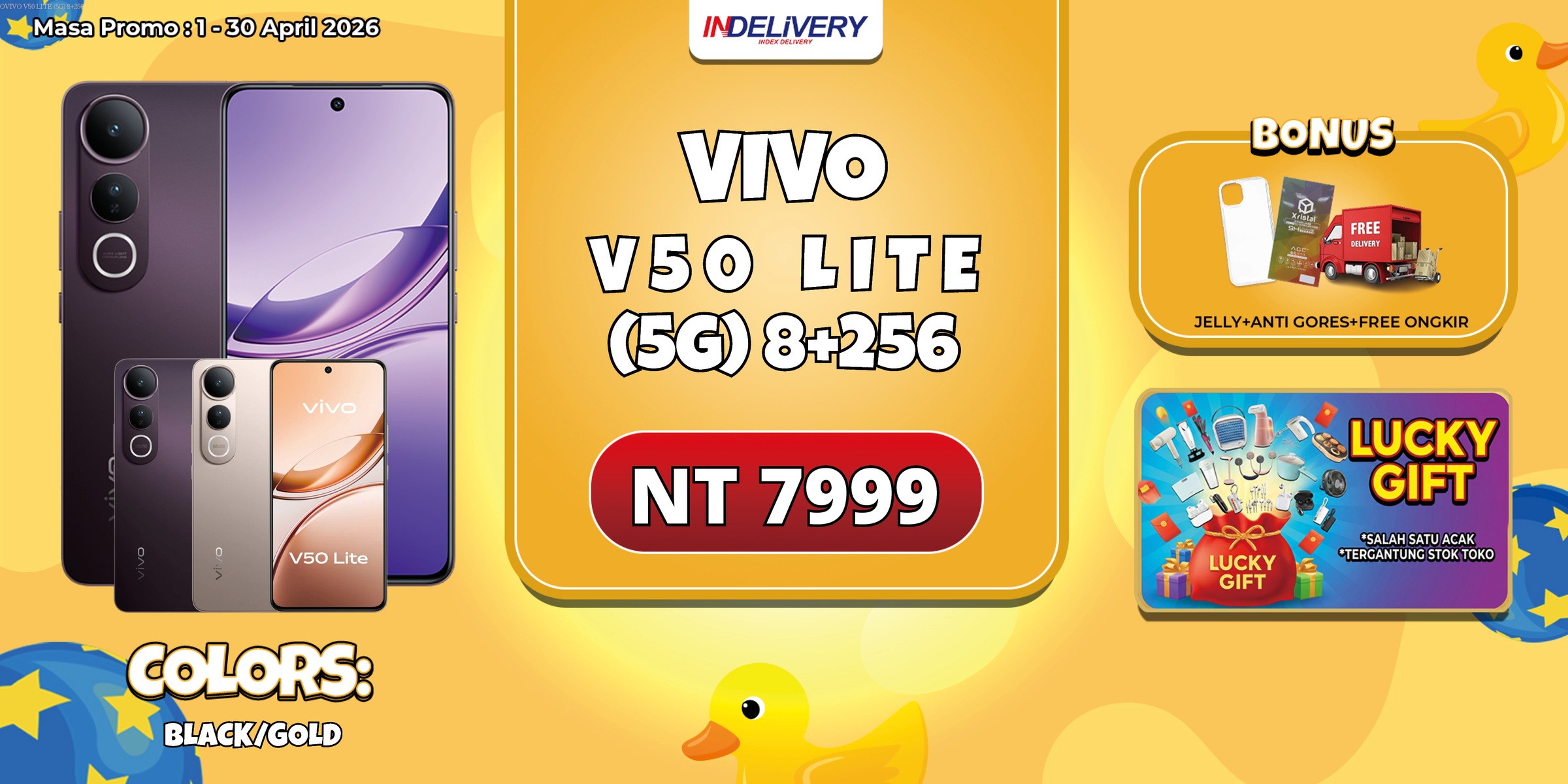 VIVOVIVO V50 LITE (5G) 8+256