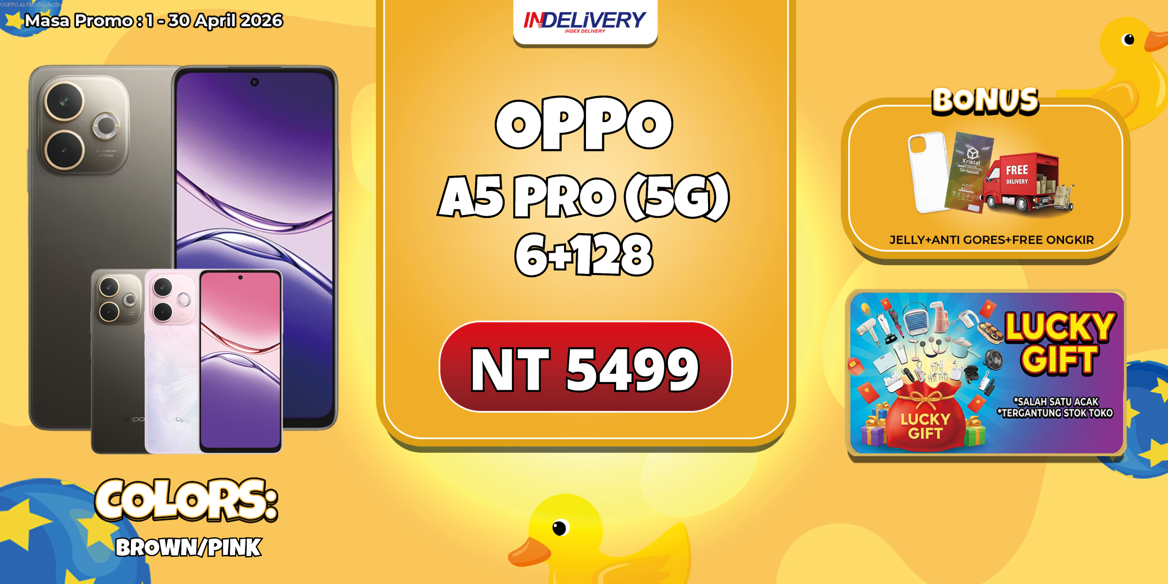 OPPOOPPO A5 PRO (5G) 6+128