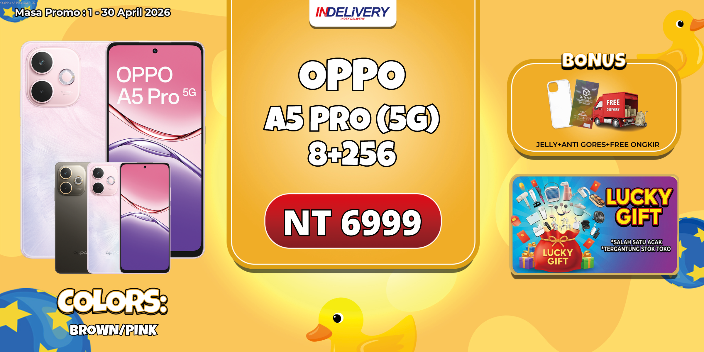 OPPOOPPO A5 PRO (5G) 8+256