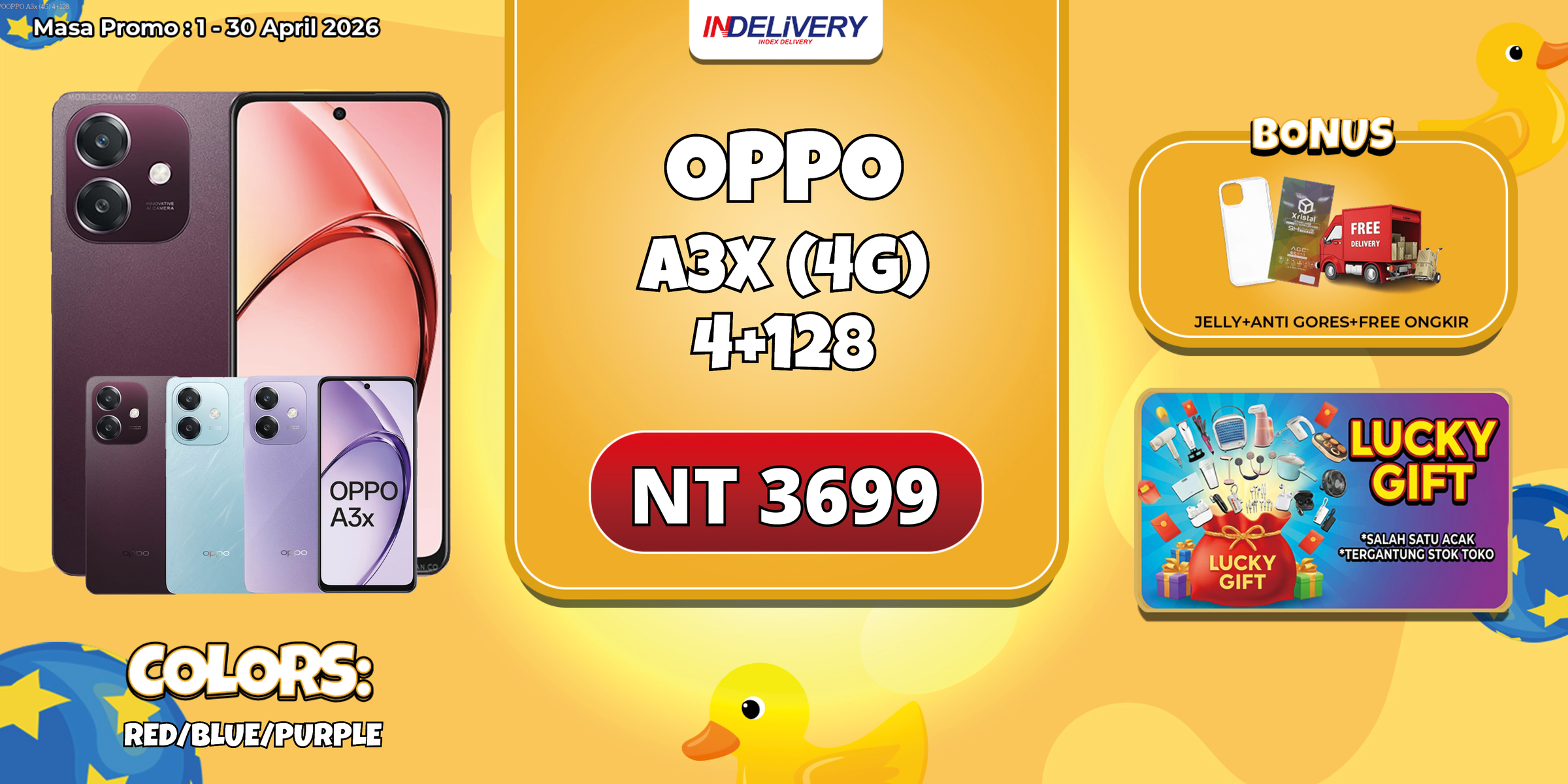 OPPOOPPO A3x (4G) 4+128