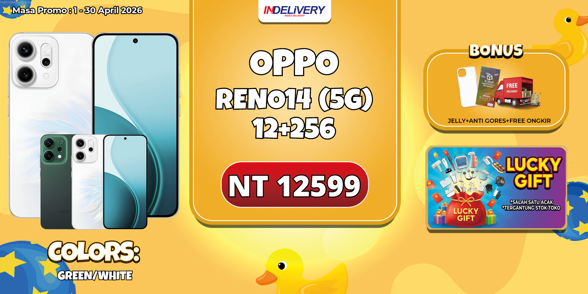 OPPOOPPO RENO14 (5G) 12+256