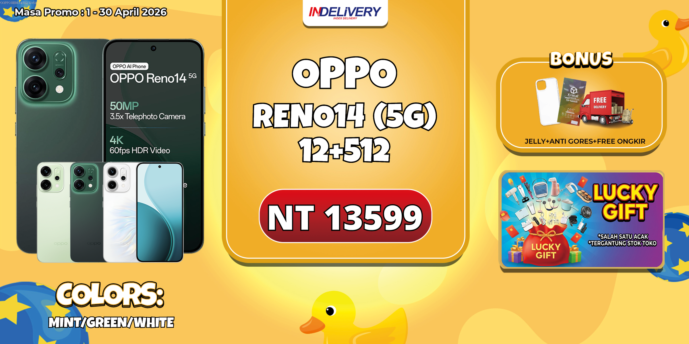 OPPOOPPO RENO14 (5G) 12+512