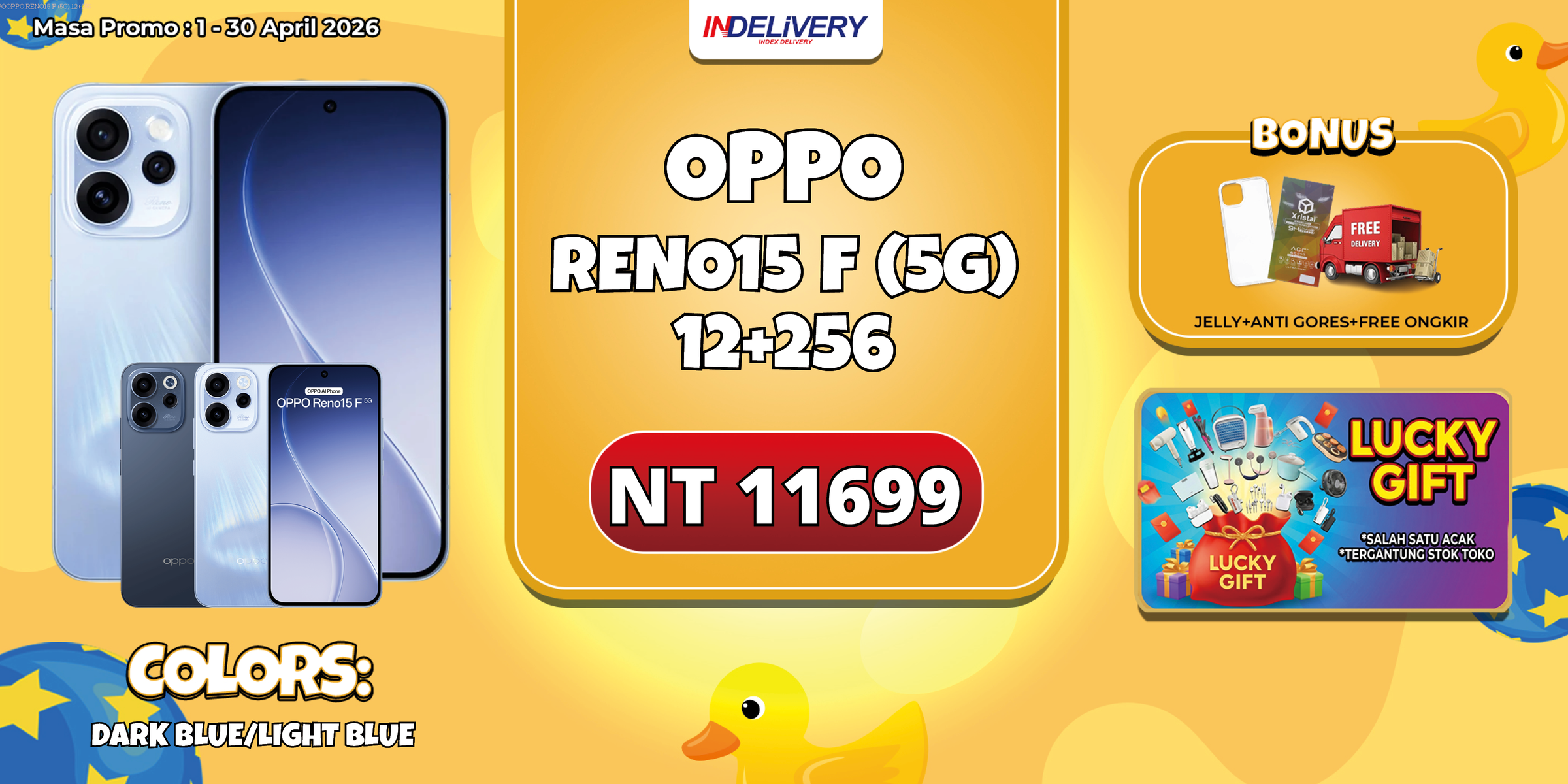 OPPOOPPO RENO15 F (5G) 12+256
