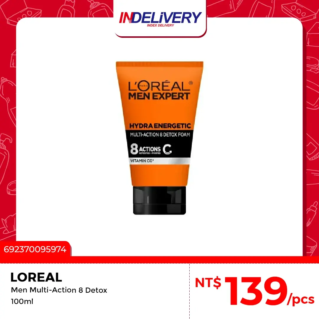 Men Multi-Action 8 Detox 極淨爽 100ml
