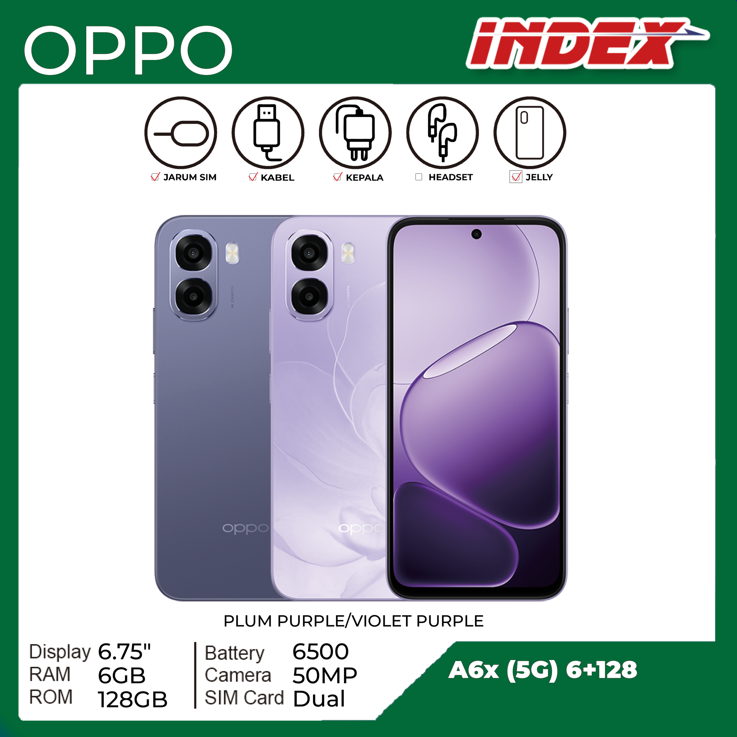 OPPO A6x (5G) 6+128
