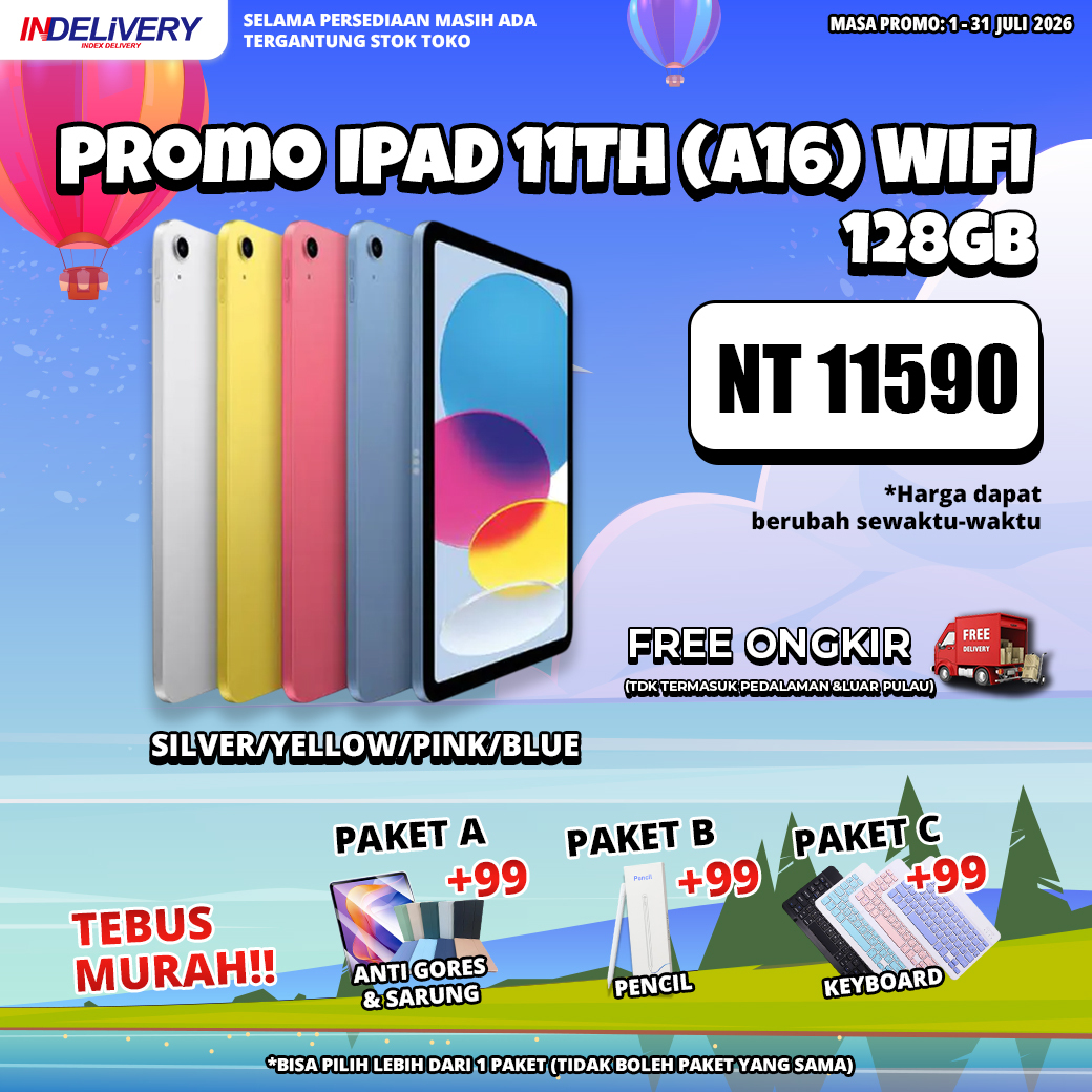 Promo Ipad 11th 07 indelivery