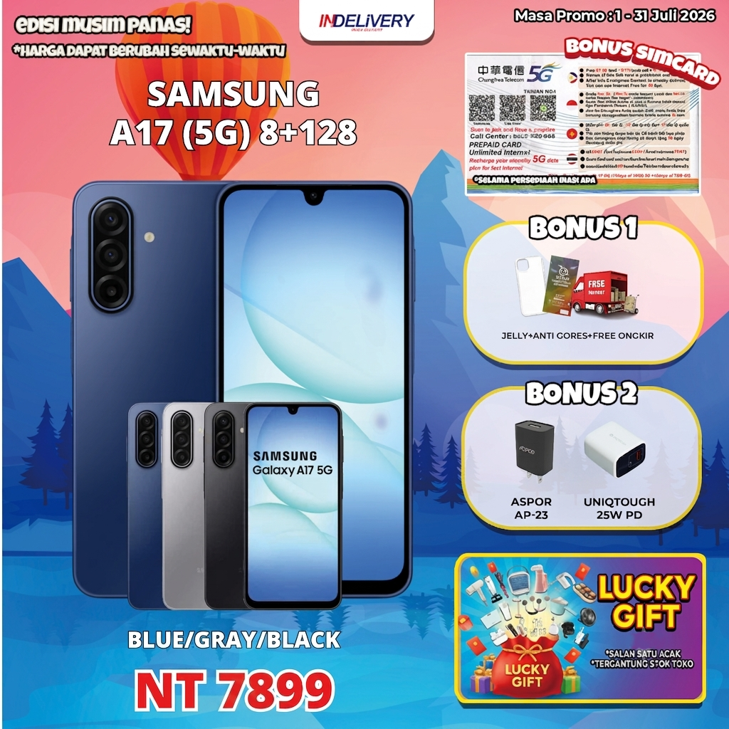 SAMSUNG A17 (5G) 8+128