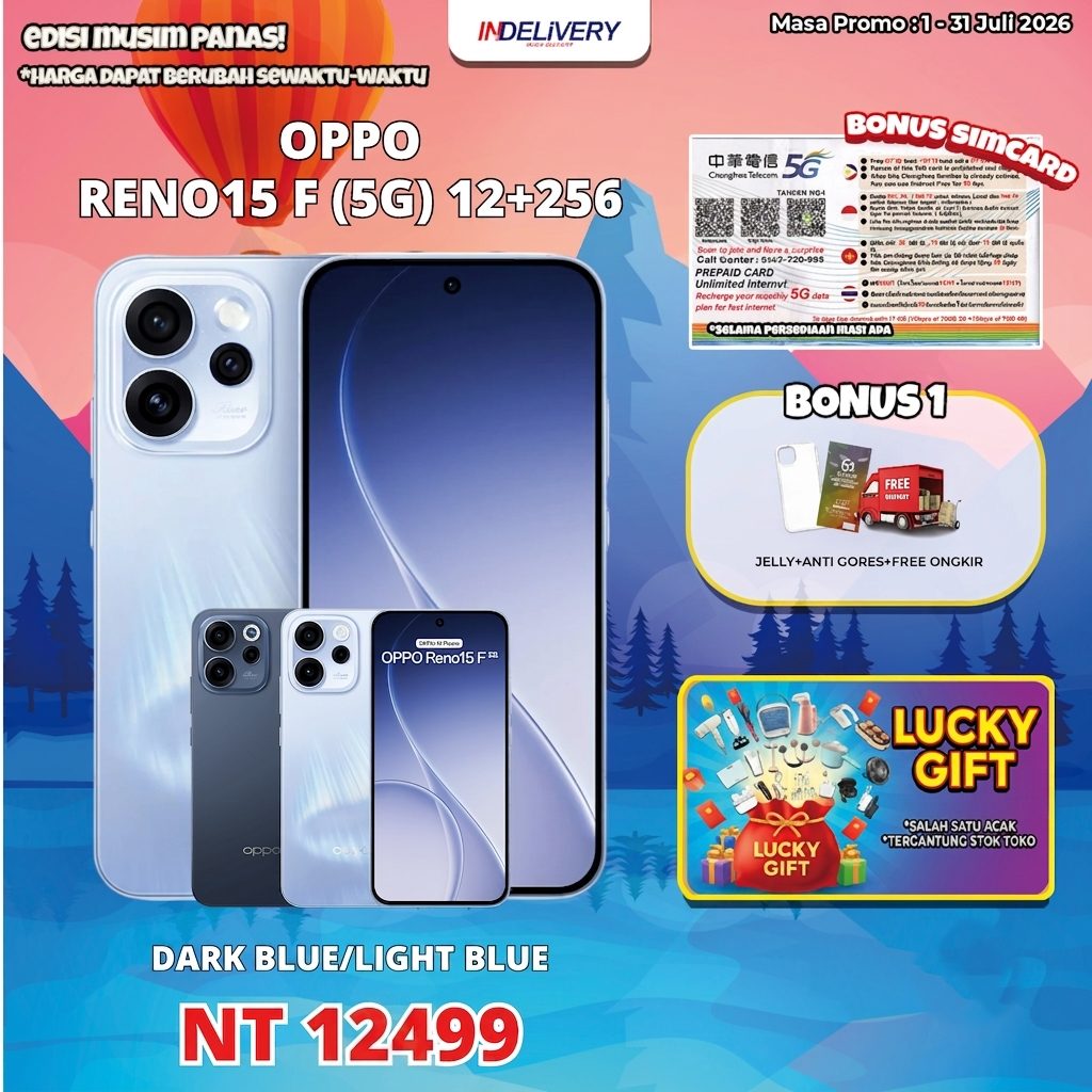 OPPO RENO15 F (5G) 12+256