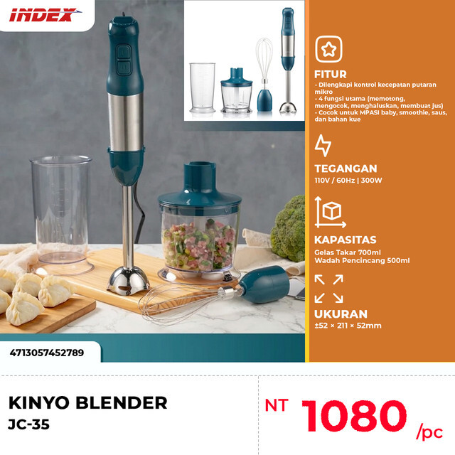 KINYO-BLENDER-INDEX