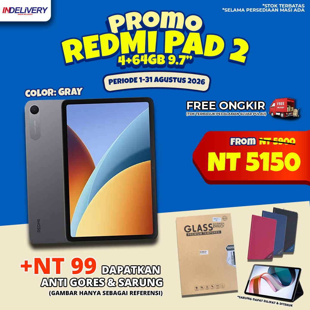 Promo Redmi Pad 2 indelivery