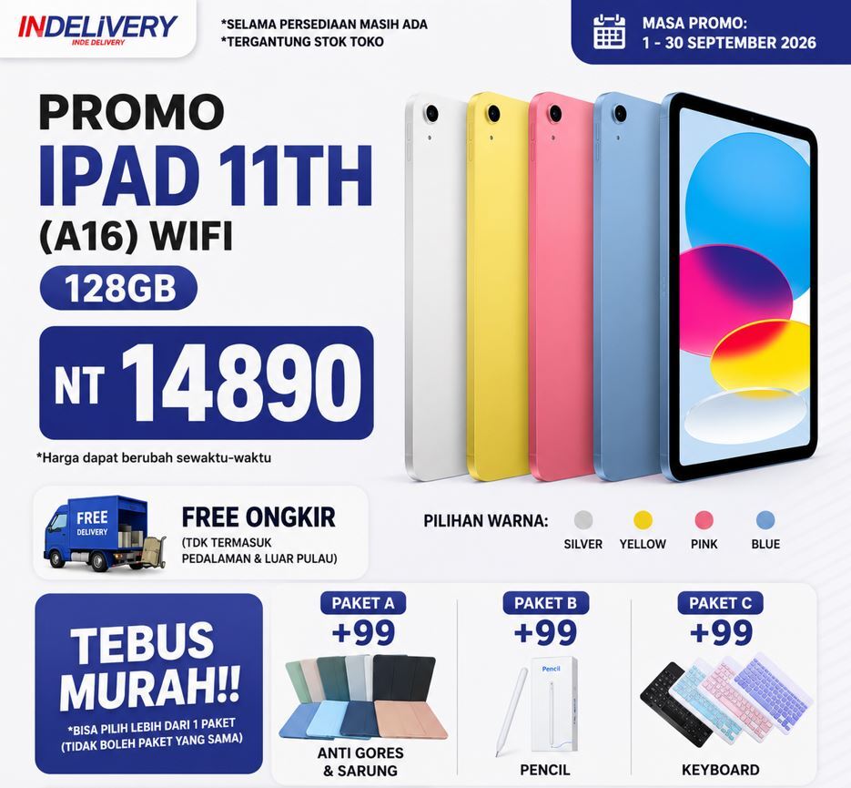 IPAD A16 INDELIVERY